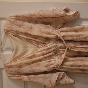 Baltic Born Dress Kia kimono mauve pink maxi